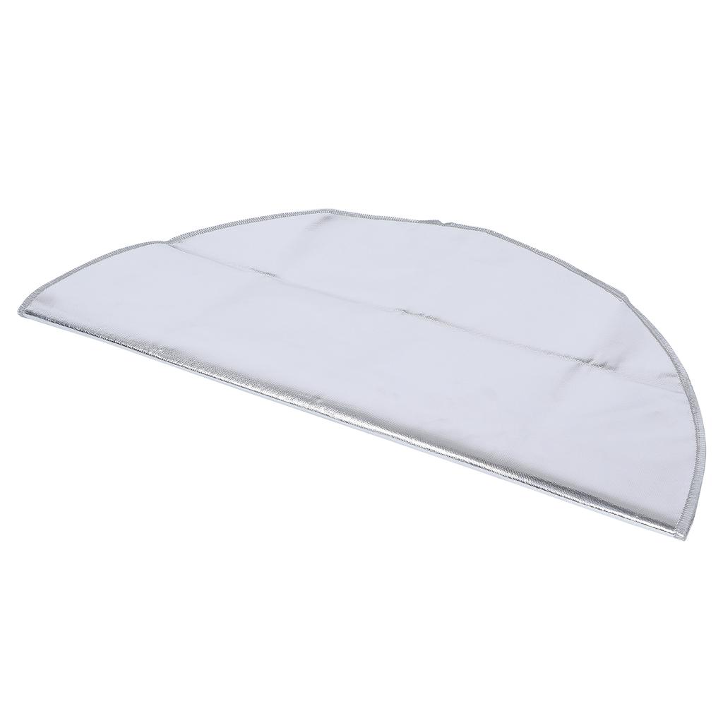 Round Fire Pit Mat for Lawn Protection Fire Insulation Mats for Barbecue 24 Inch