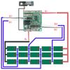 15*18650 Li-ion Battery Case DC Charging Protection Circuit Board BMS PCBA For Lomvum Zhipu Hongsong 21V For Makita 18V Box
