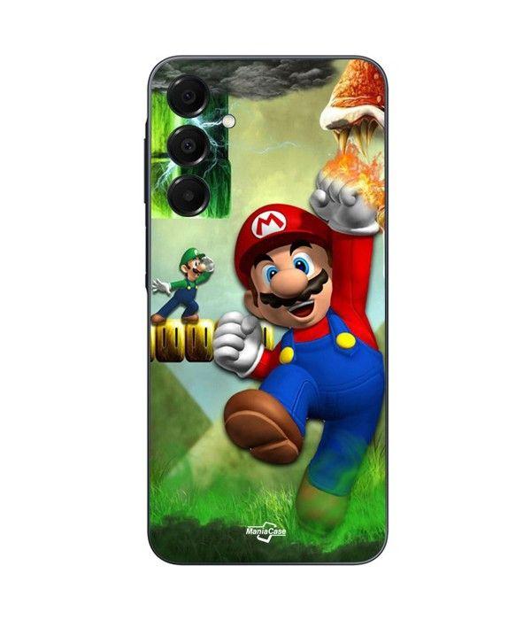 Custodia per Samsung Galaxy A16 super mario bros movie Maniacase nero