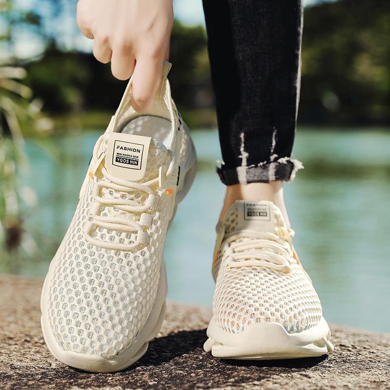 

МОДНАЯ ОБУВЬ, мужские дышащие спортивные кроссовки, спортивные кроссовки для бега, уличные женские теннисные кроссовки для тренажерного зала 39