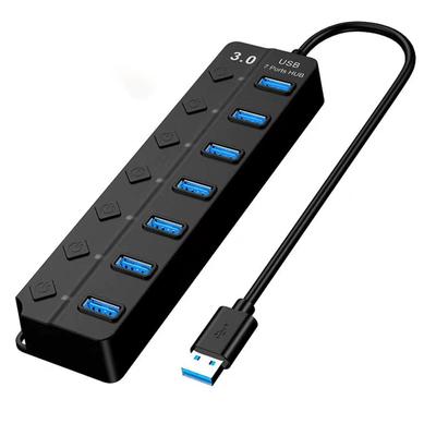 USB 5Gbps USB Genişletme Bağımsız İyileştirilmiş ve Güç Çalışması ile Chrome Mac ve Diğer Sistemlerle Uyumlu Modeller Aktarım Şarjını Destekler