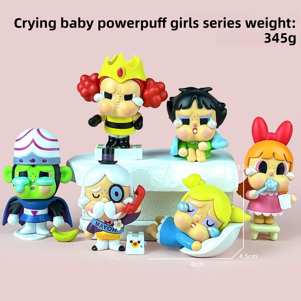 Crybaby Pvc Collectible Figure With The Powerpuff Girls Design For Kids And Fans