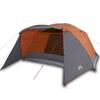 VidaXL Camping Tent with Porch 4 Persons, Shade Tent with Carry Bag, Camping Awning, Garden Shelter, 94417