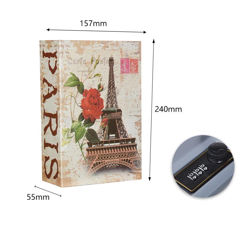 

Password Security Safe Lock Cash Money Coin Storage Key Locker Kid Gift Security Mini Dictionary Book Safe Box Money Hide Secret