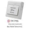 Infrared Sensor Touch Key & Glass Break Alarm Button for Emergency Access Control
