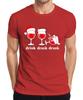 Drink Drink Drunk Wine Christmas Funny Gift Wine Lover Unisexs T Shirt