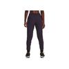 Under Armour Unstoppable Solid Color Elastic Waist Cuffed Sports Pants Women Pants Formal-Purple 1376926-541