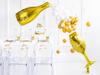 Folienballon Sektglas 28x80cm Gold 1 Stk.