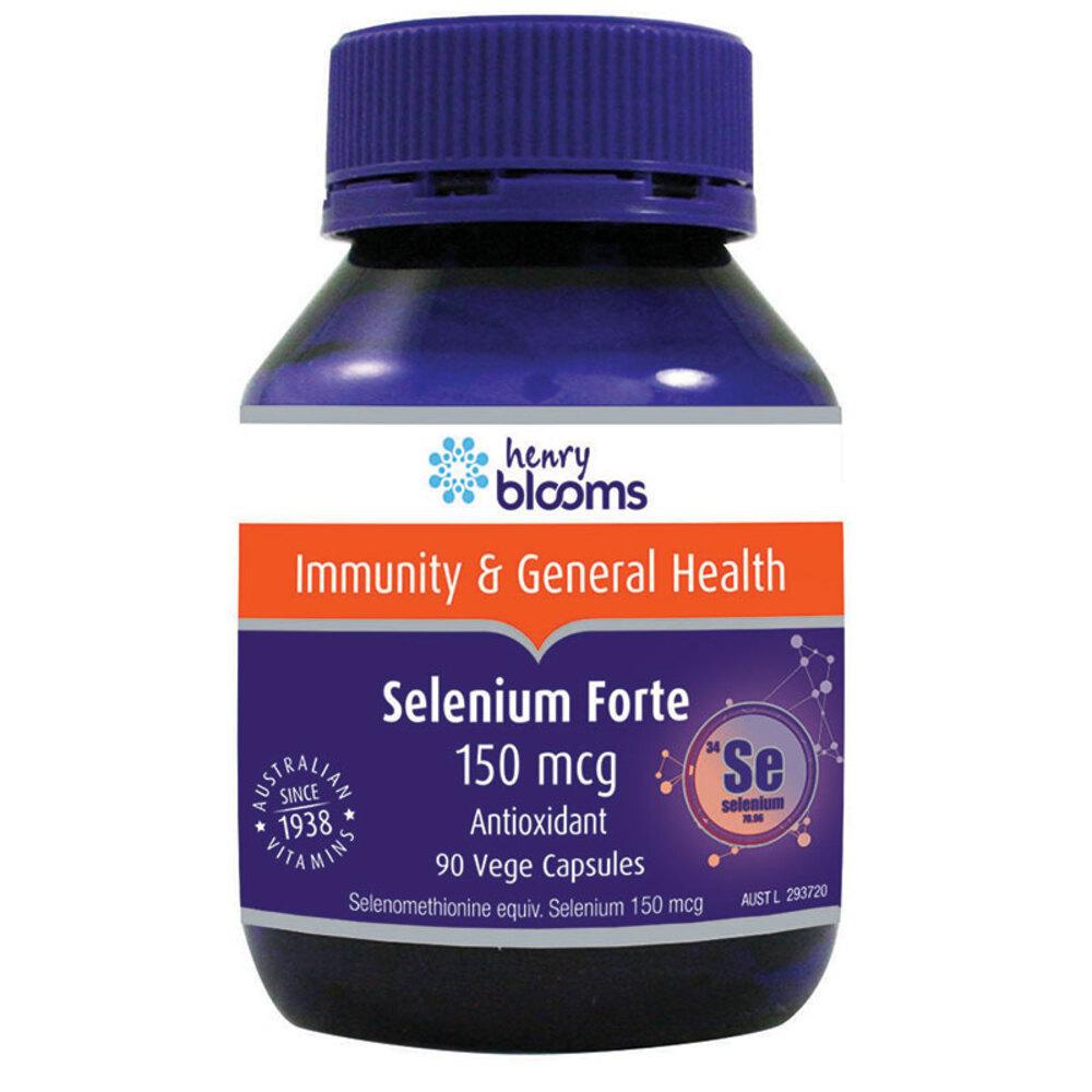 

Henry Blooms Selenium Fort 150mcg 90 Capsules