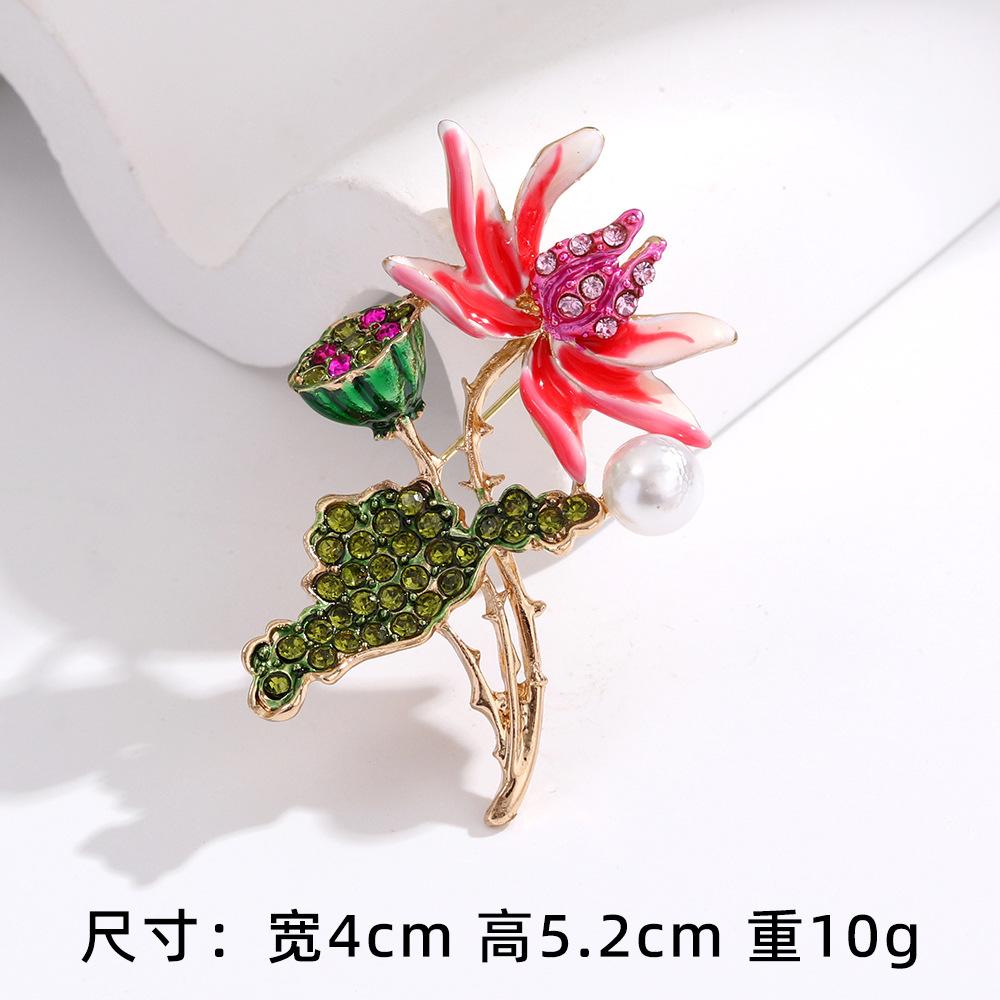 New Alloy Brooch High-end Sense Niche Women Spot High-end Pin Coat Suit High-end Versatile Corsage
