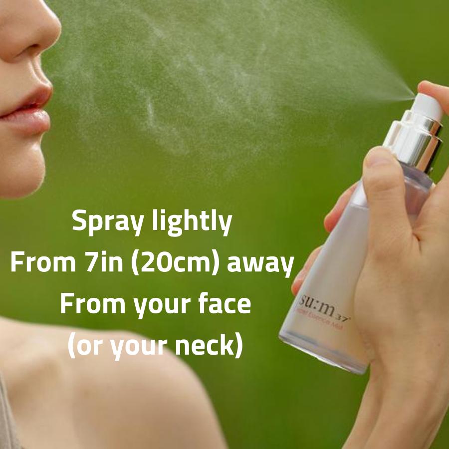 su:m37 Secret Essence Mist Set 60ml+ Refill 60ml *NEW DESIGN