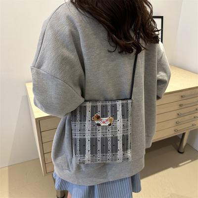 Umhängetasche Damen Nischendesign Schöne Tasche Damen Ausländischer Stil Lässig Persönlichkeit Leicht Einfache Achseltasche