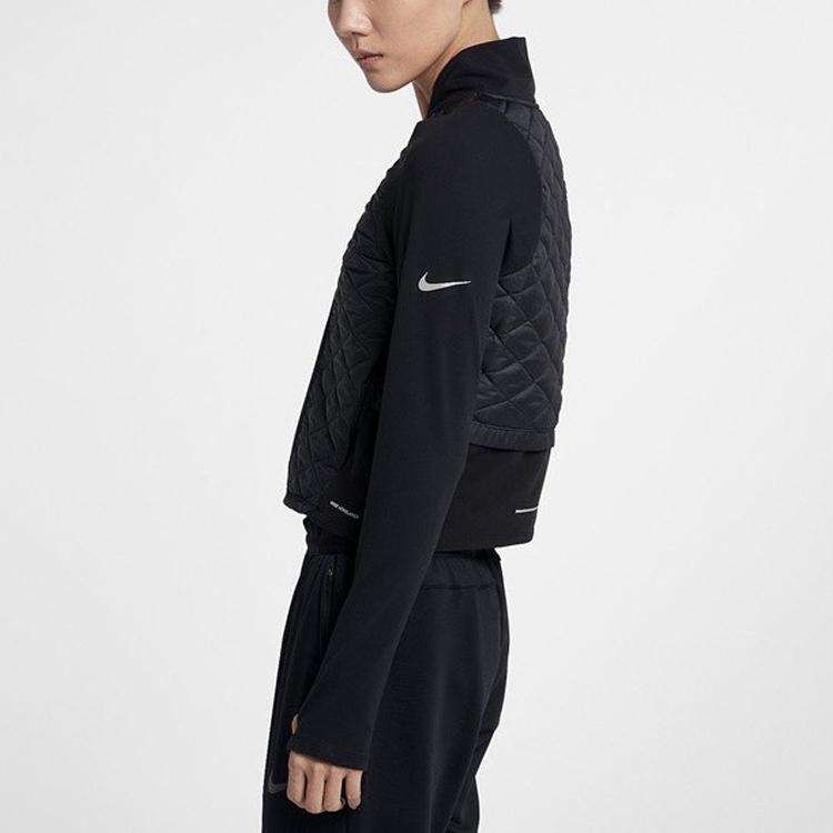 Nike Running Warm Sports Jacket Women Jackets Black 930556-010