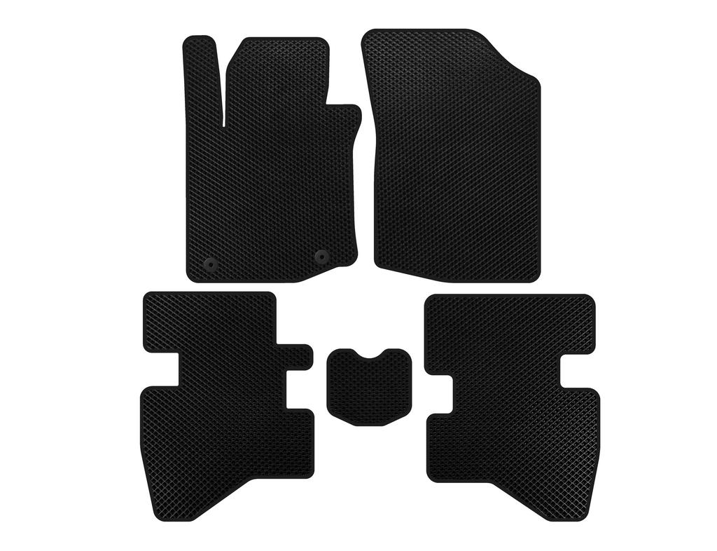EVA Mats (HB, Black) for Citroen C-1 2014-2021