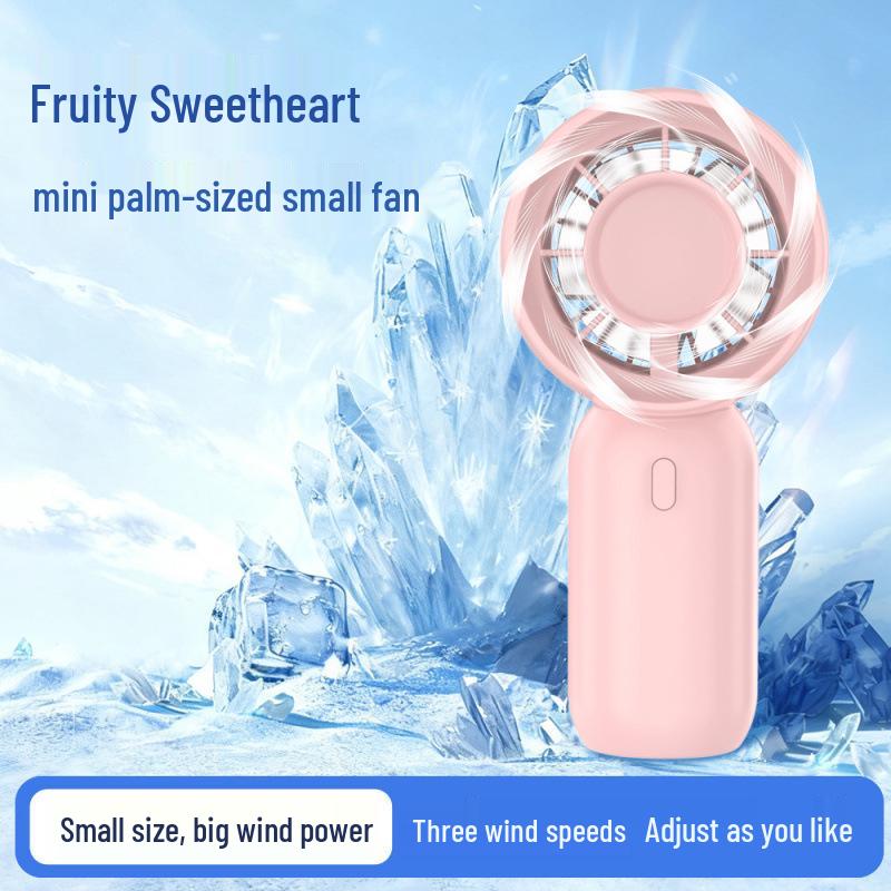Compact USB Rechargeable Mini Fan for Outdoor & Dorm Use 71x46.5x144mm