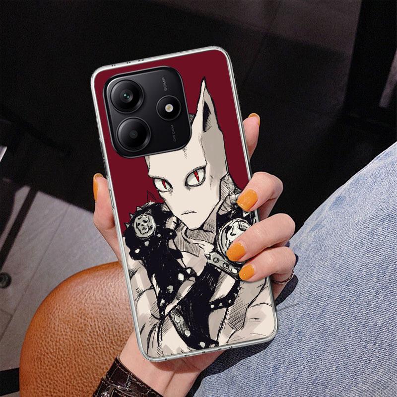 JoJo Kira Yoshikage Killer Queen Handyhülle Für Xiaomi Redmi Note 15 14 13 12S 12 11 Pro Plus 14S 11S 11E 10 10S 11T 5G Personal