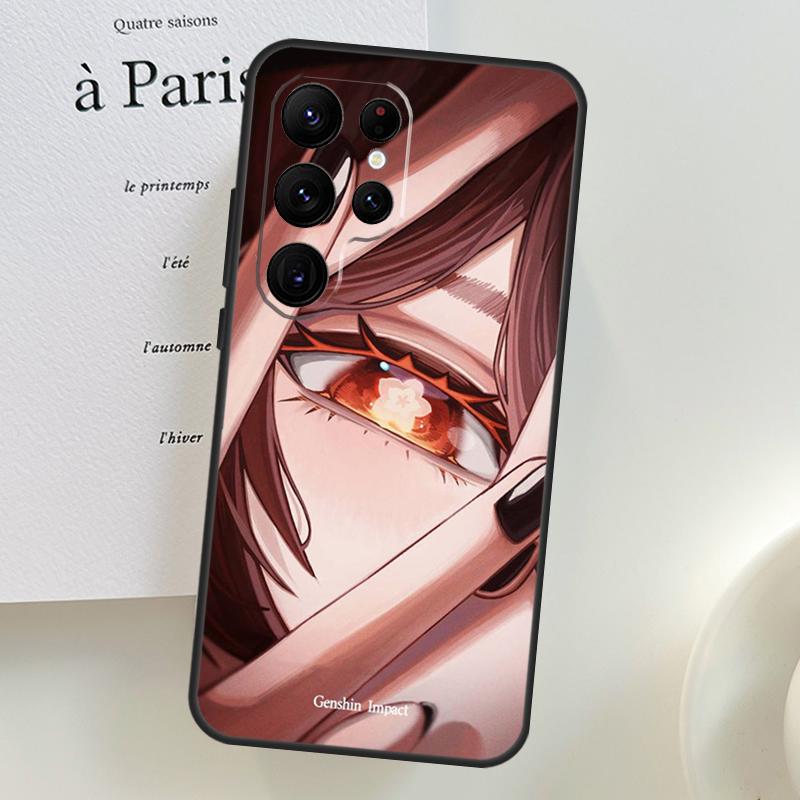Genshin Impact Zhongli Hutao Case For Samsung Galaxy S26 Ultra S25 S24 S23 S22 S21 S10 Plus S20 FE S25 Ultra Phone Cover