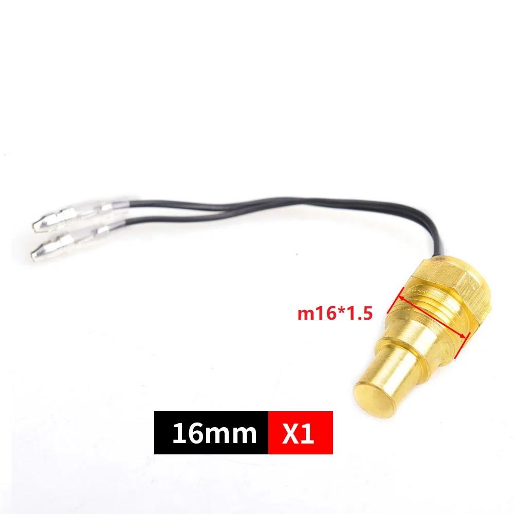 12V/24V Universal Water Temperature Sensor For Water Temperature Gauge 10MM 12MM 14MM 16MM 17MM 21MM 1/8 3/8 1/2