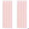 VidaXL Rideaux en voile avec œillets 2 pcs rose clair 140x300 cm, rideau en filet, rideau transparent, voile de fenêtre, 4102088