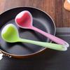 Silicone Non-stick High-Temperature Resistant Ladle with Long Handle for Soup and Porridge