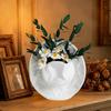 Ceramic Cowboy Hat Vase Decorative Durability Unique Design Sturdy Home Decor Western Themed