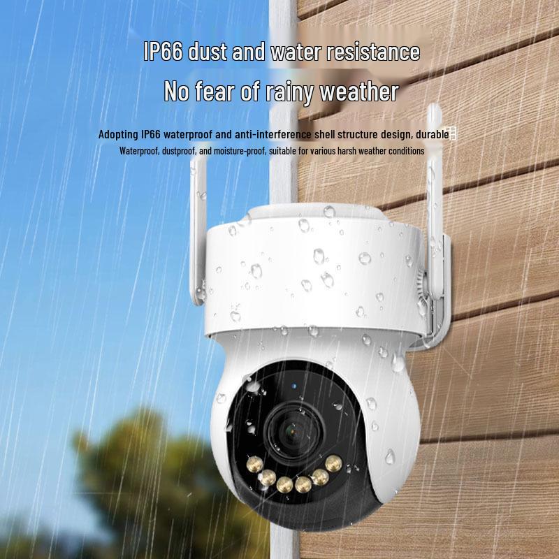 360° Panoramic Outdoor HD Solar Camera with Night Vision & Mobile Remote Access