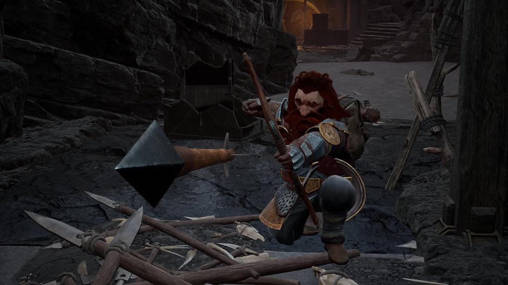 The Lord of the Return to Moria PS5 Map Included Rings - Tri-Fold (A4 Size)