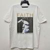 HOT George Michael Unisex Hvit Bomulls T-skjorte