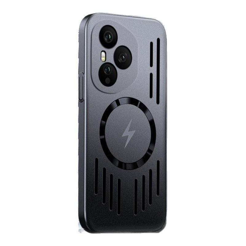 Honor Magic7 Magnetic Heat-Dissipation Phone Case - Skin-Feel, PC Material, Simple Design, Protection for Honor400.