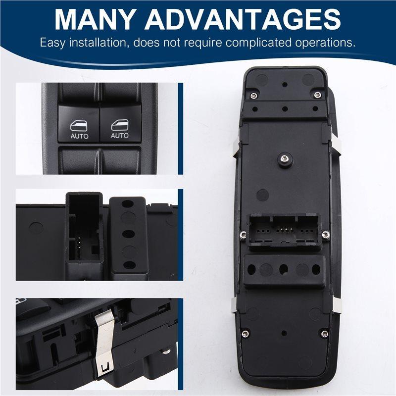 Precise 68234092AC Car Power Window Switch Window Glass Lift Control Button For Pacifica 2017-2018