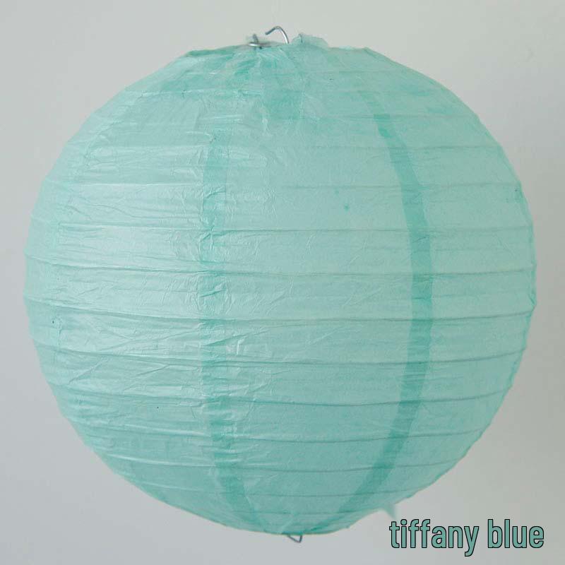 Colorful Handmade Paper Lanterns for Mid-Autumn Festival - Red DIY Round Lanterns for Shopping Mall Decoration