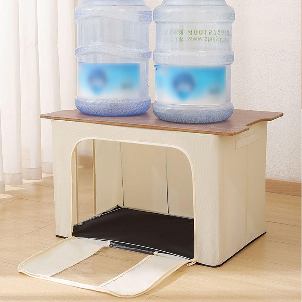 Stackable Closet Clothing Organizer Large Capacity Toy Storage Bins Fabric Storage Box  Living Room