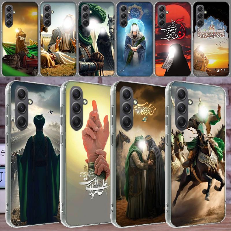 Islam Shia Imam Ali Hussain Phone Case for Samsung A16 A26 A36 A56 A17 A37 A57 A07 A06 A02S A03 A04S A05S Galaxy Note 20 10 A50S