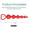 Heart Beads Soft Anal Plug Anus Toys Big  Balls Silicone G-Spot Stimulating Butt Plugs Adult Sex  Couple Sexy