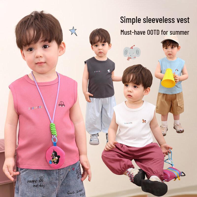LUSON Baby & Toddler Sleeveless Vest 80