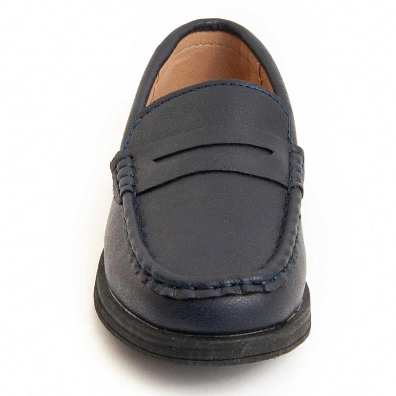 Mocasín Casual Para Niño.  Montevita  Colegialb  96990