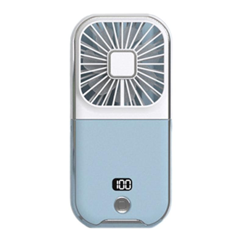 Mini Portable Hand-held Fan Charging Portable Fans Electric Fan Summer Cooling Fans Plastic Material for Outdoor Indoor