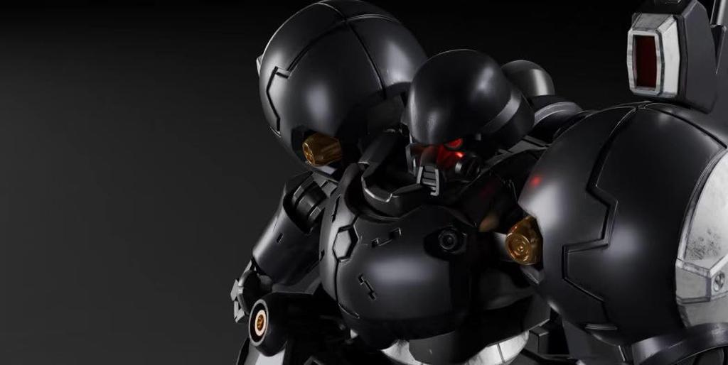 SHEIK MAINLAND ULTRA ACTION TROOPER Serie ZA 11 ZYKLON Anthrazitgrau ABS Montierter Kunststoffmodellbausatz 1/144