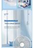 USB Rechargeable Desktop Oscillating Mini Fan for Dorm or Office