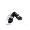 LowCut Pullon Doll Shoes Glossy 1/6 Scale Footwear Toy Accessory for Dressing Up