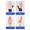 Ortéza na zápěstí a palec Levá Pravá Ruka Zánět šlachy Vymknutí Artritida Úleva od bolesti Dlahy na palec Stabilizátor Muži Ženy Spouštěcí palec Podpora Dlahy na prst
