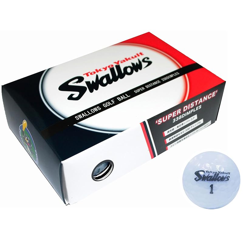 

LEZAX Tokyo Yakult Swallows golf ball 6 pieces blue YSBA-3756