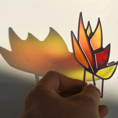 1 Pc Glass Agave Plant Pot Plate Garden Insert for Flower Fruit Vegetable Mark Bonsai Decoration