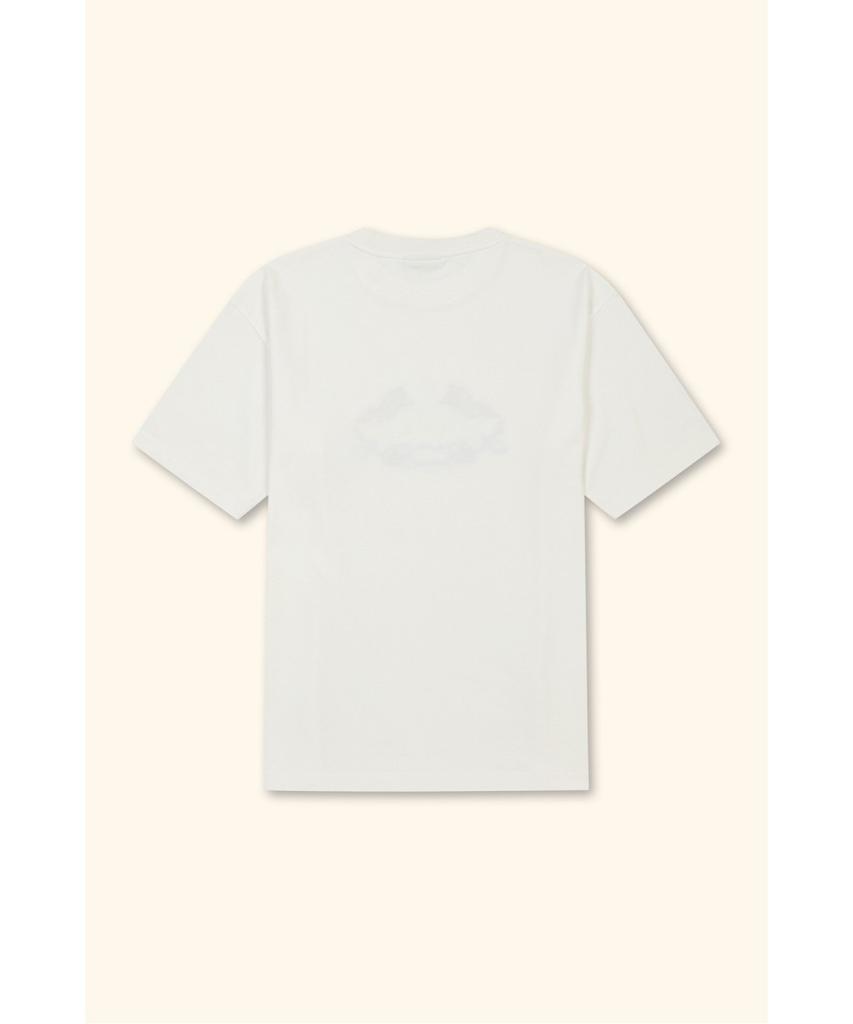 DROLE DE MONSIEUR Crest Embroidery T-Shirt D0Tcw26127Whm