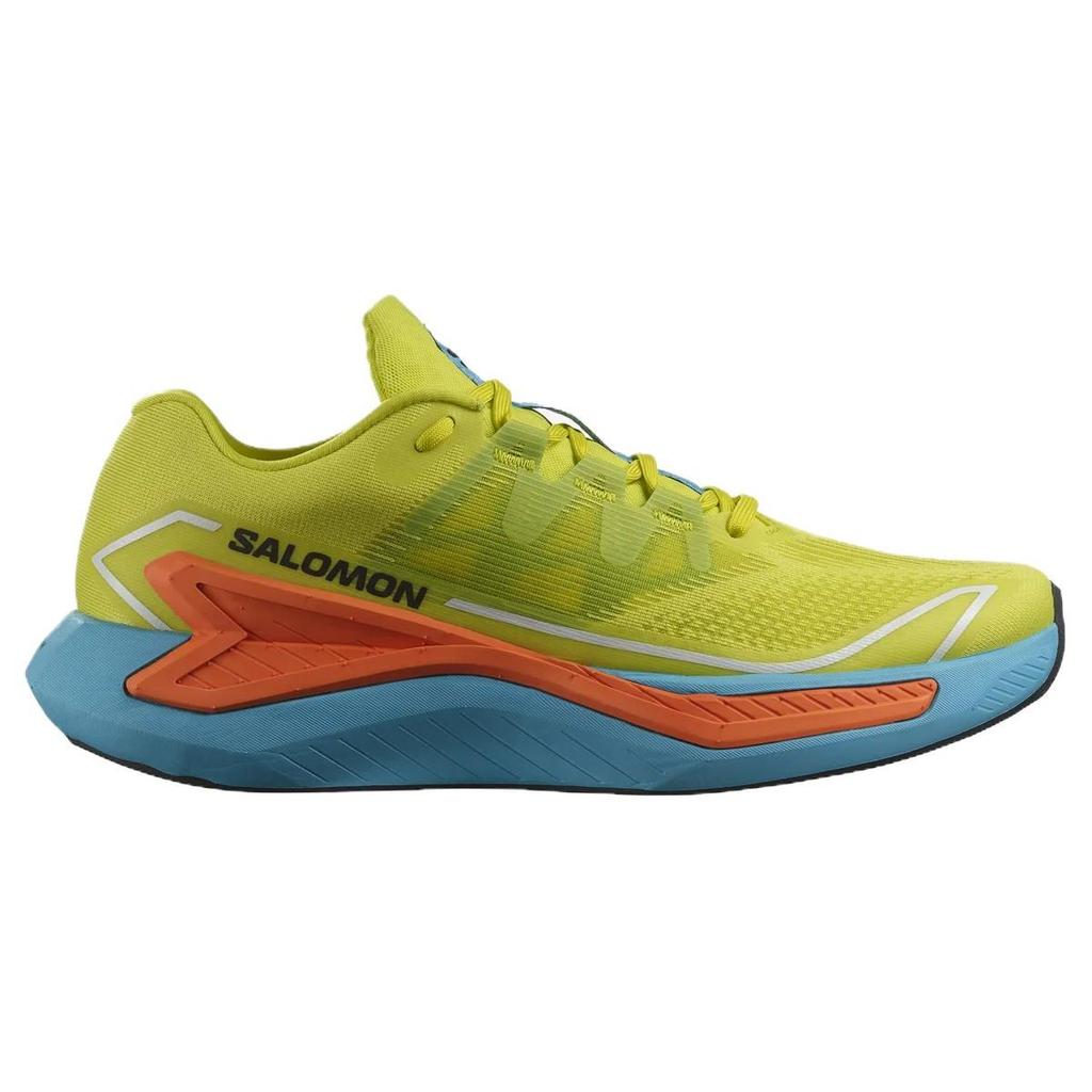 SALOMON DRX Bliss Sulphur Spring Dragon Fire Men Sneakers Yellow Peacock-Blue L47439100