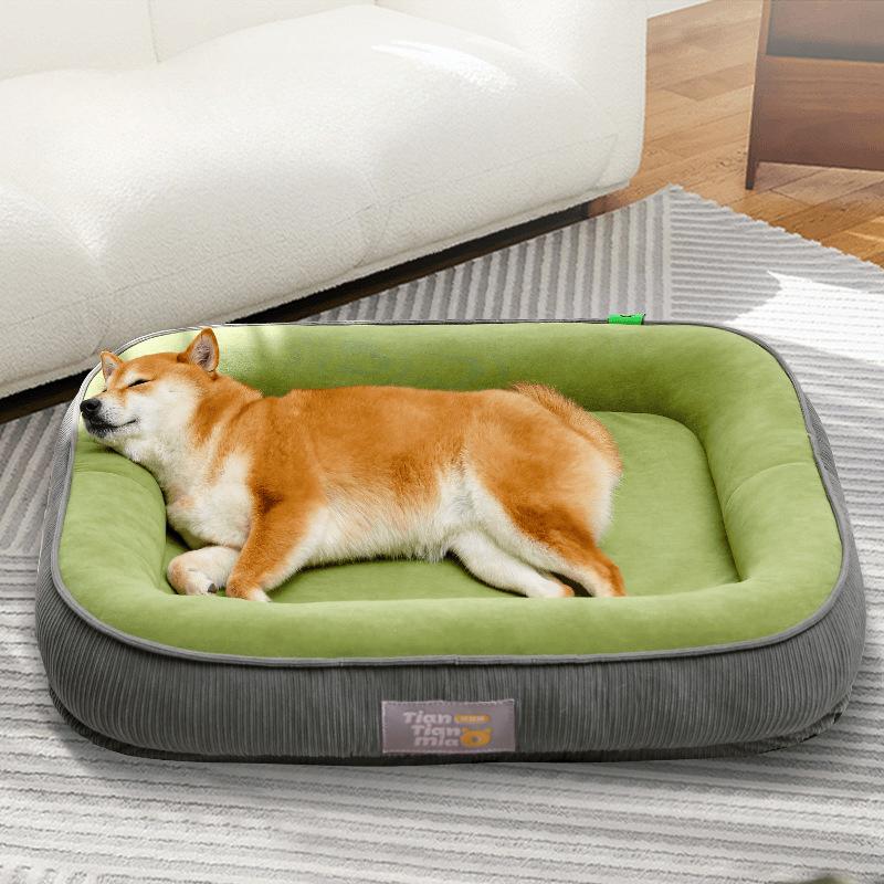 Pet Dog Kennel Four Seasons Can Be Disassembled and Washed Medium-sized Small Dog Winter Warm Winter Dog Sleeping Mat Cat Kennel