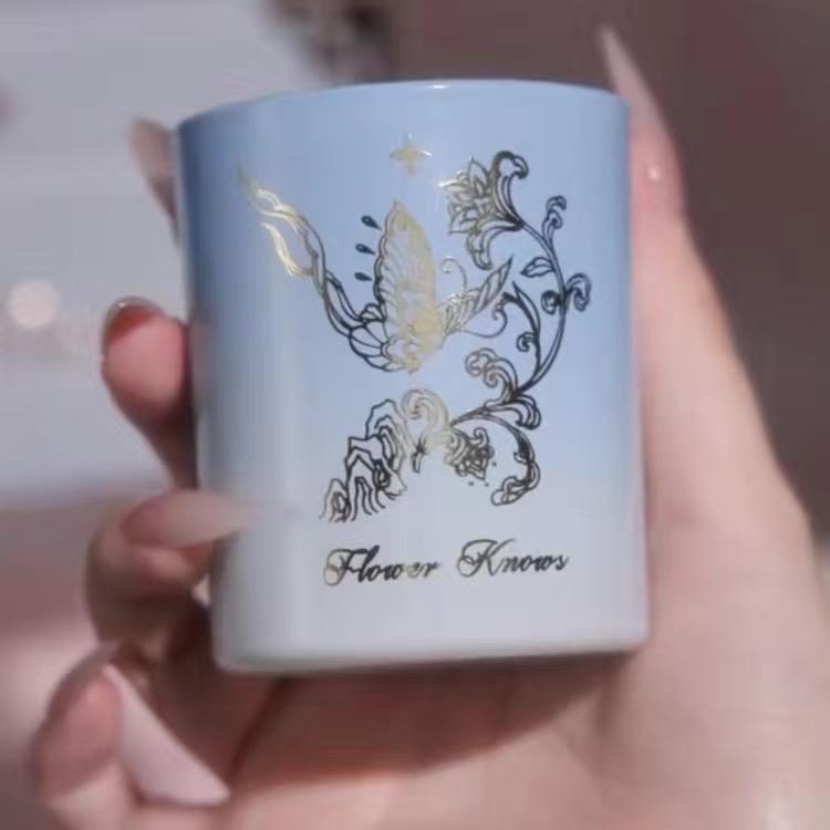 Flower Knows Butterfly Cloud Collar Collection Makeup Mirrors Cosmetic Mirror Makeup Bag