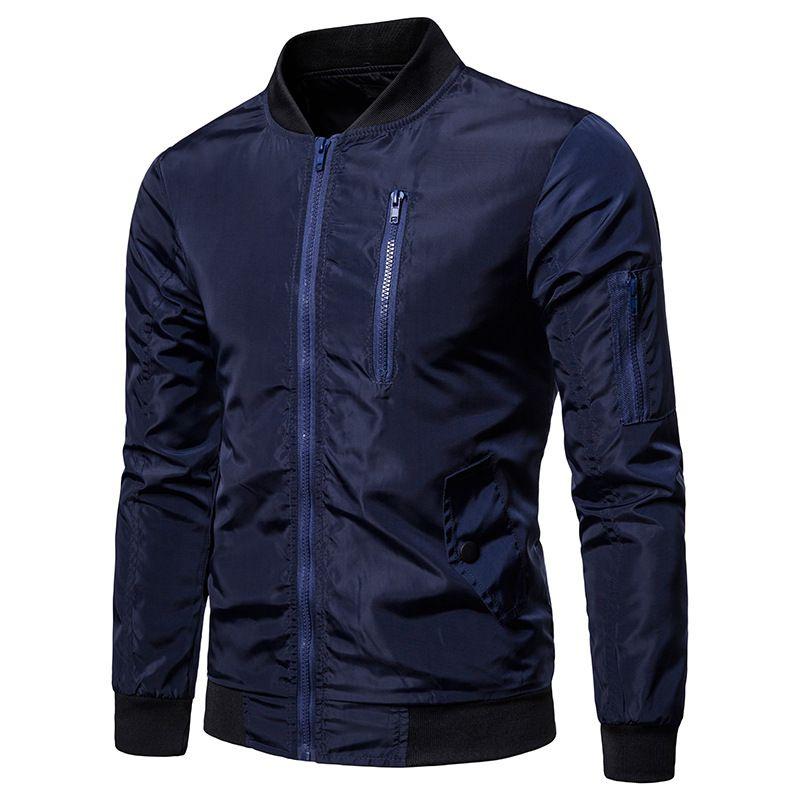Timeless College Mens Baseball Jacket With Slim Fit For A Casual Stylish Look