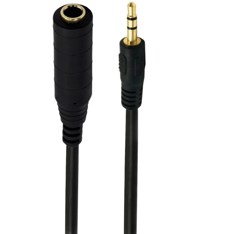 Extension Cable 6.35mm Female Plugs To 3.5mm Mono/Stereo Male Socket Cord  for phone,Computer 3.5mm Devices 30cm