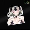 Anime Cartoon Sticker  Sexy Girl Electric Car Motorcycle Computer Case Waterproof 3D Pain Sticker